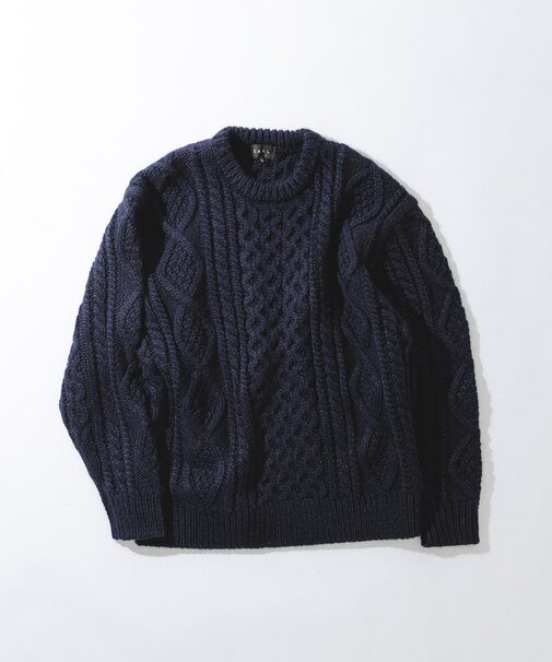 アランニットプルオーバー