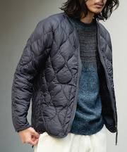 TAION MILITARY V NECK DOWN JACKET