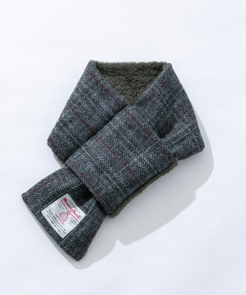 HARRIS TWEED中綿マフラー