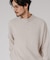MIX MOULINE CREW-NECK KNIT