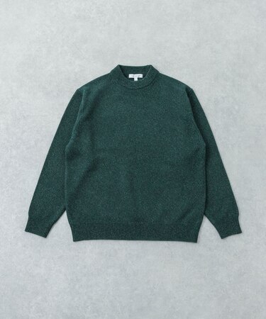 MIX MOULINE CREW-NECK KNIT