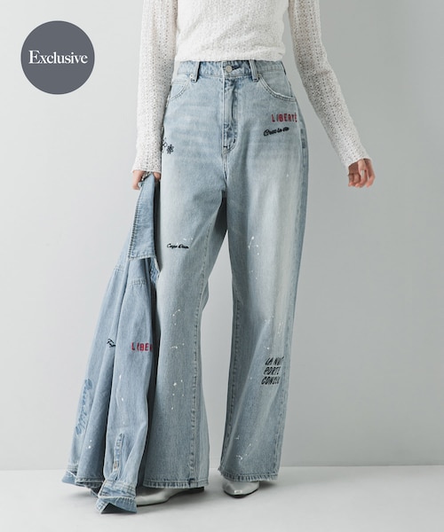 別注』PICCADILLY×URBAN RESEARCH 刺繍デニムパンツ｜アーバンリサーチ