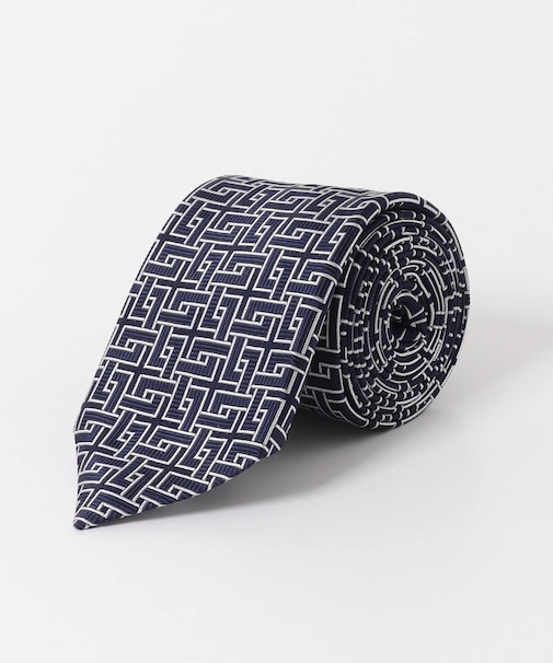 LIFE STYLE TAILOR　26SS国内タイ幾何学1