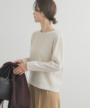 Wフェイスモールコクーンプルオーバー