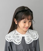 MILK x SODA VELVET RIBBON HEADBAND(KIDS)