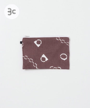 『別注』山崎菜穂子×URBAN RESEARCH　ポーチ　ブラウン