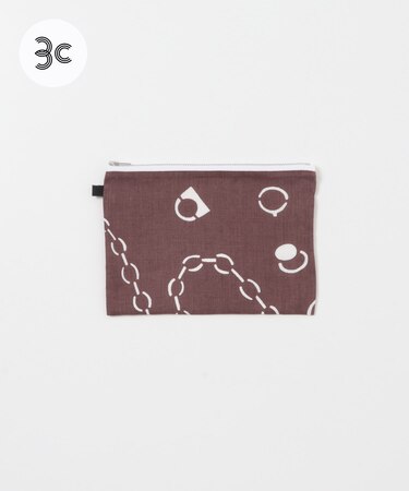 『別注』山崎菜穂子×URBAN RESEARCH　ポーチ　ブラウン