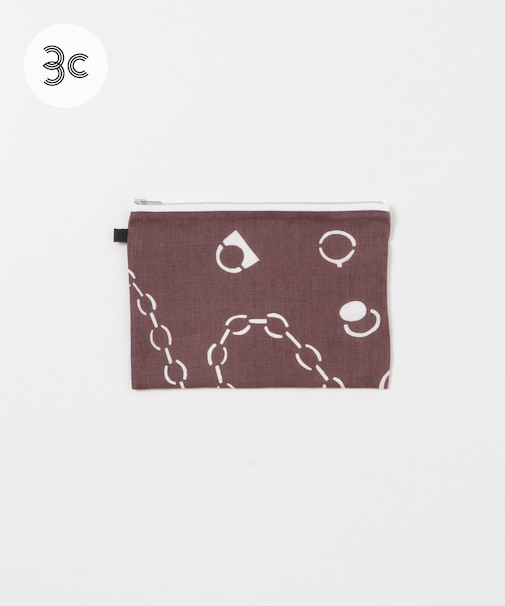 『別注』山崎菜穂子×URBAN RESEARCH　ポーチ　ブラウン