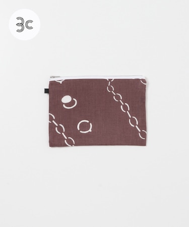 『別注』山崎菜穂子×URBAN RESEARCH　ポーチ　ブラウン