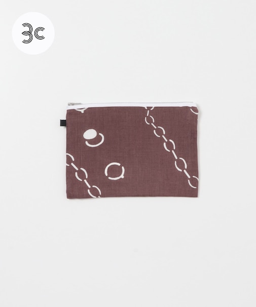 『別注』山崎菜穂子×URBAN RESEARCH　ポーチ　ブラウン