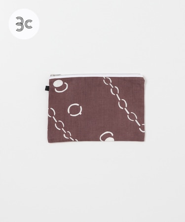 『別注』山崎菜穂子×URBAN RESEARCH　ポーチ　ブラウン