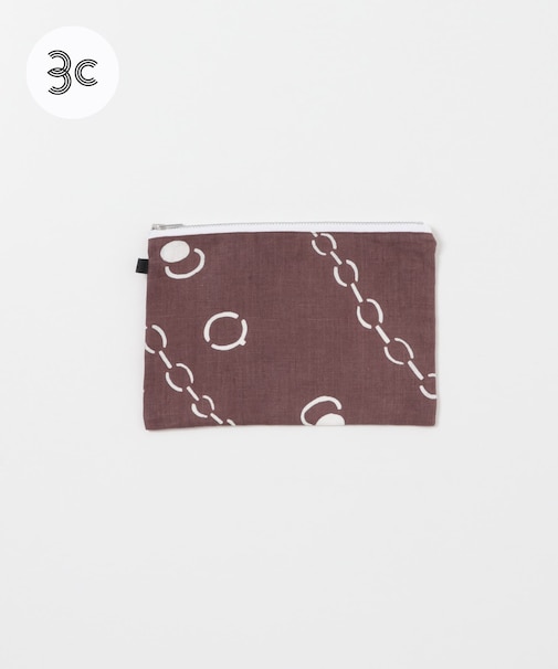 『別注』山崎菜穂子×URBAN RESEARCH　ポーチ　ブラウン