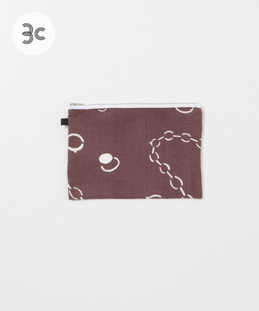 『別注』山崎菜穂子×URBAN RESEARCH　ポーチ　ブラウン