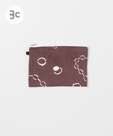 『別注』山崎菜穂子×URBAN RESEARCH　ポーチ　ブラウン