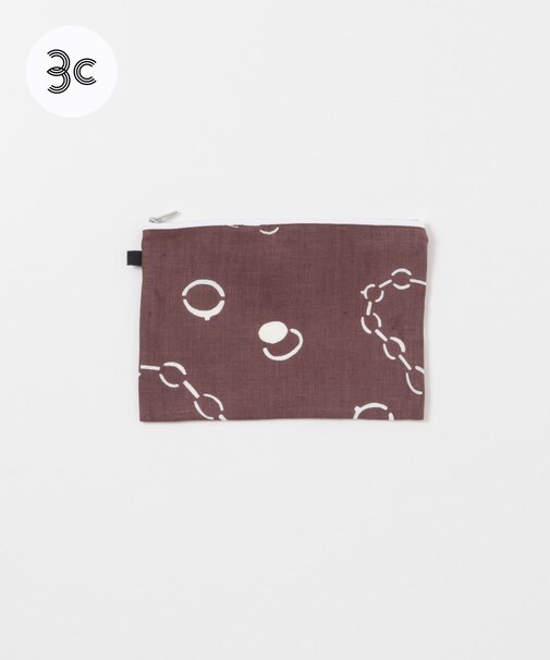 『別注』山崎菜穂子×URBAN RESEARCH　ポーチ　ブラウン