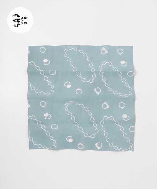 『別注』山崎菜穂子×URBAN RESEARCH　バンダナ　ブルー