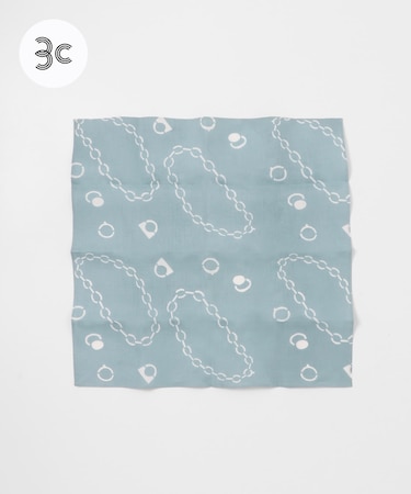 『別注』山崎菜穂子×URBAN RESEARCH　バンダナ　ブルー