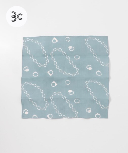 『別注』山崎菜穂子×URBAN RESEARCH　バンダナ　ブルー