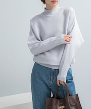 『WEB限定』ウォッシャブルアンチピリングドルマンニット