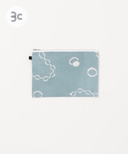 『別注』山崎菜穂子×URBAN RESEARCH　ポーチ　ブルー