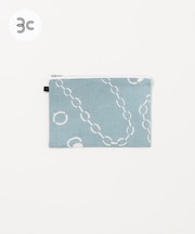 『別注』山崎菜穂子×URBAN RESEARCH　ポーチ　ブルー