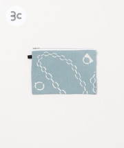 『別注』山崎菜穂子×URBAN RESEARCH　ポーチ　ブルー