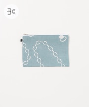 『別注』山崎菜穂子×URBAN RESEARCH　ポーチ　ブルー