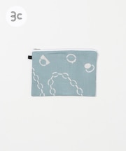 『別注』山崎菜穂子×URBAN RESEARCH　ポーチ　ブルー