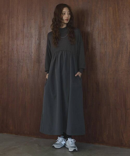モックネックドッキングニットワンピース｜アーバンリサーチの通販