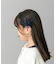 MILK x SODA　VELVET RIBBON HAIR CLIP(KIDS)