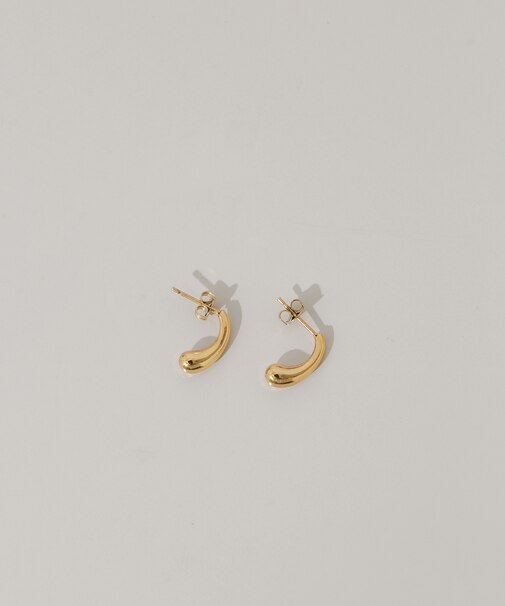 ステンレスドロップピアス