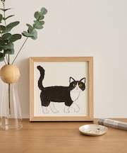 『WEB限定』a good view　ハチワレ 20×20