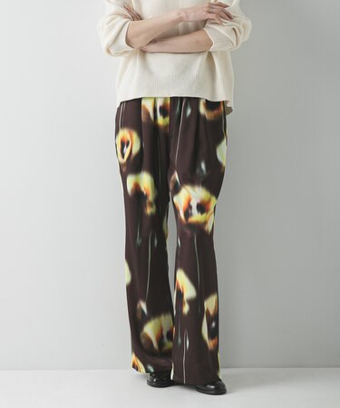 ポピーフラワーギャザーパンツ