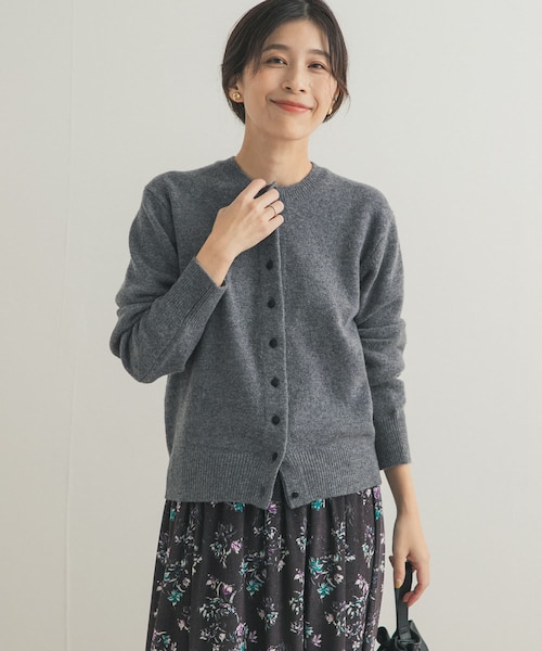 ウールサテン釦コンパクトカーディガン｜アーバンリサーチの通販