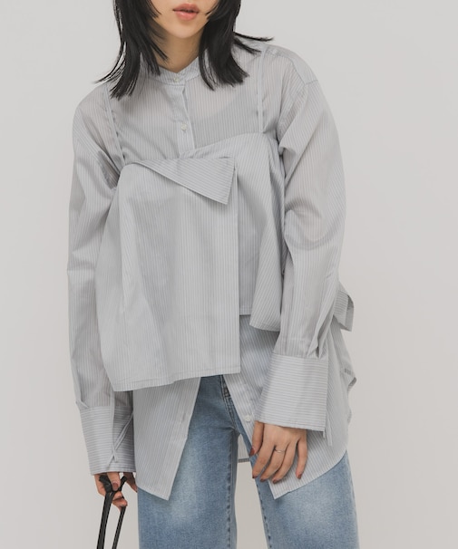 スカートビスチェSETシャツ