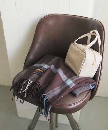 『一部別注カラー』TWEED MILL　Lambswool Stole