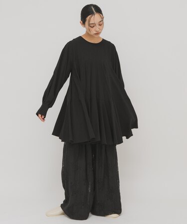 2WAYボリュームヘムミニワンピース