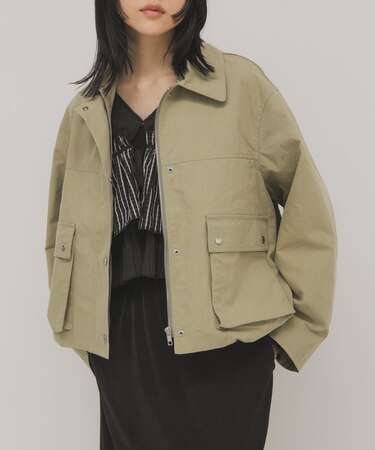 2WAYカラーバルーンブルゾン