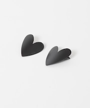 heyep　Heart Motif Hair Clips 2P