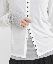 バイカラーレイヤードカットソー