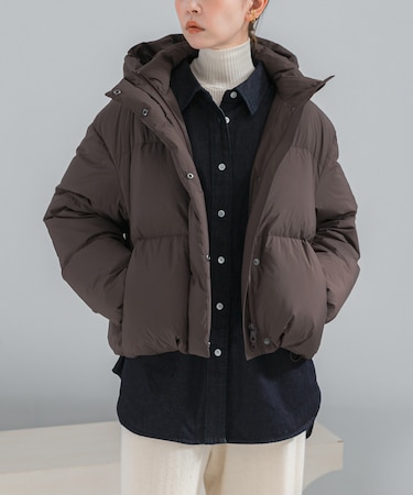 FRENCH DOWNショートダウンコート
