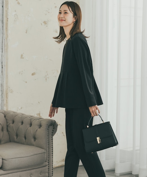 ペプラムトップスセットアップ