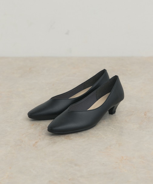 ソフトヒールパンプス