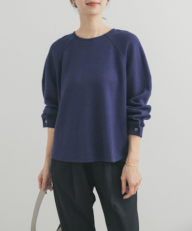 カーブスリーブプルオーバー