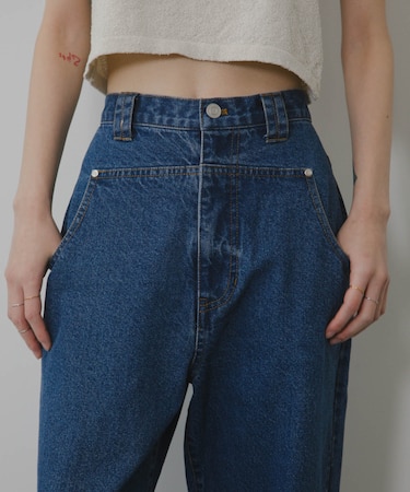 『2サイズ展開』フロントパネルデザインデニム