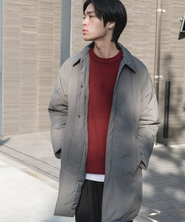 ライトナイロン パデット バルマカンコート