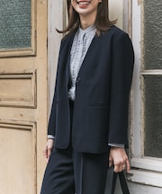 ノーカラージャケット