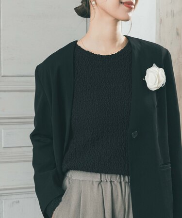 ポコポコレースロングTシャツ