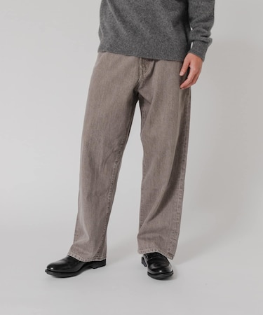11.8oz COL／DENIM WIDE PANTS
