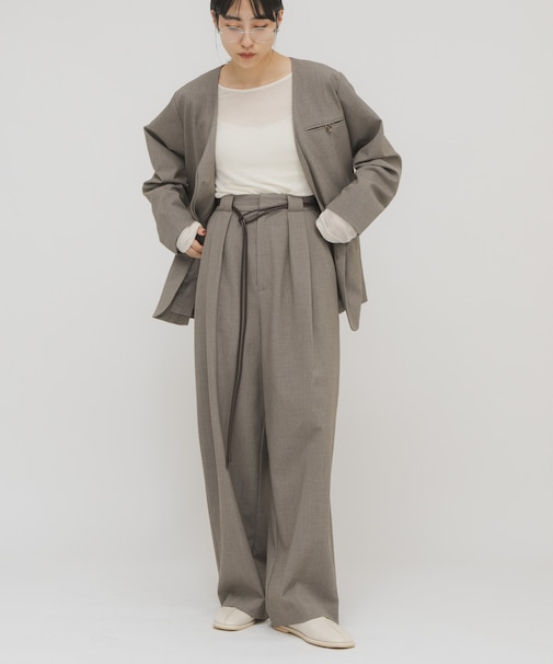 『2サイズ展開』ベルトSETスラックス